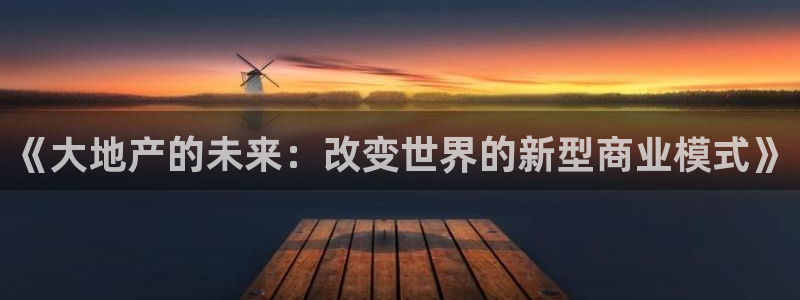 新宝5 代理：《大地产的未来：改变世界的新型商业模式》