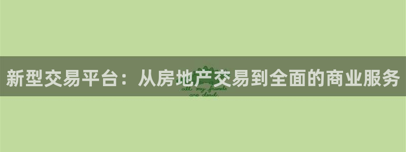 新宝5测速下载：新型交易平台：从房地产交易到全面的商业服务