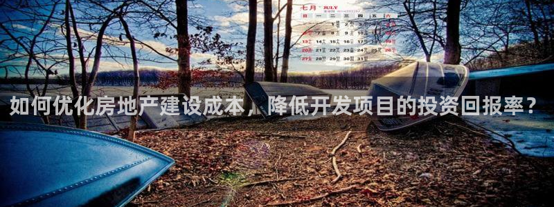 新宝5官网平台：如何优化房地产建设成本，降低开发项目的投资回