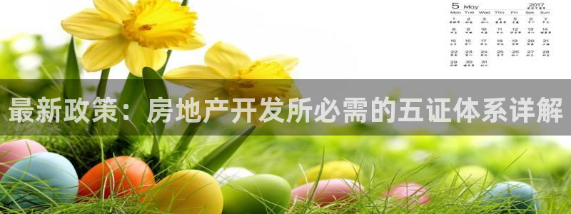 新宝5测速下载：最新政策：房地产开发所必需的五证体系详解