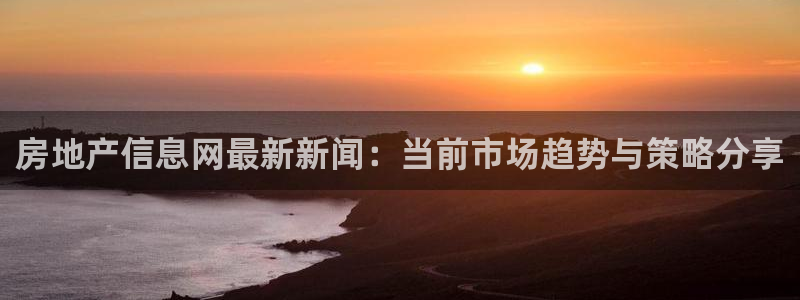 新宝5娱乐多：房地产信息网最新新闻：当前市场趋势与策略分享