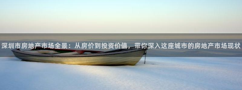 新宝5官方登录入口：深圳市房地产市场全景：从房价到投资价值，