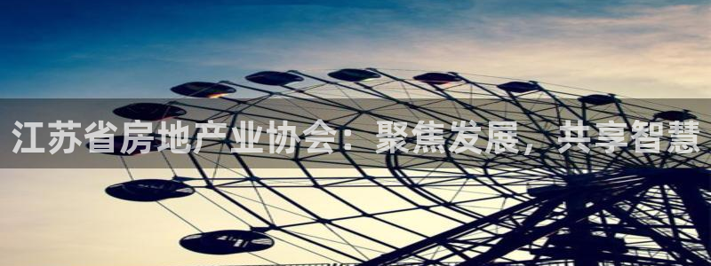 新宝5官方下载地址：江苏省房地产业协会：聚焦发展，共享智慧