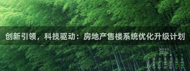 新宝5唯一：创新引领，科技驱动：房地产售楼系统优化升级计划
