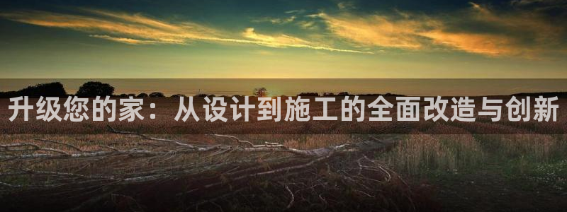 新宝3得74OO5：升级您的家：从设计到施工的全面改造与创新