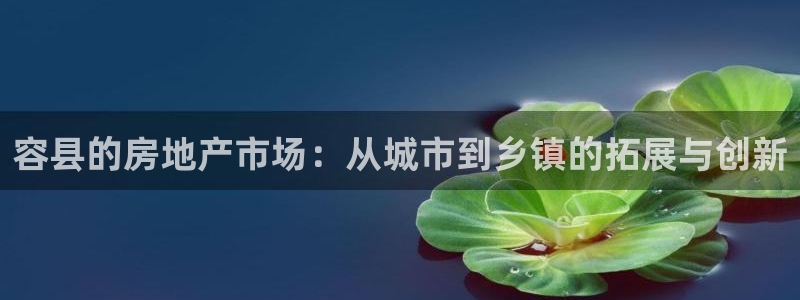 新宝5下载：容县的房地产市场：从城市到乡镇的拓展与创新