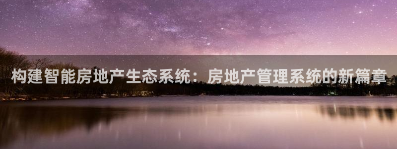 新宝5招商部：构建智能房地产生态系统：房地产管理系统的新篇章