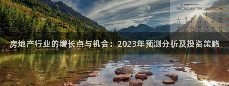 新宝5总代：房地产行业的增长点与机会：2023年预测分析及投