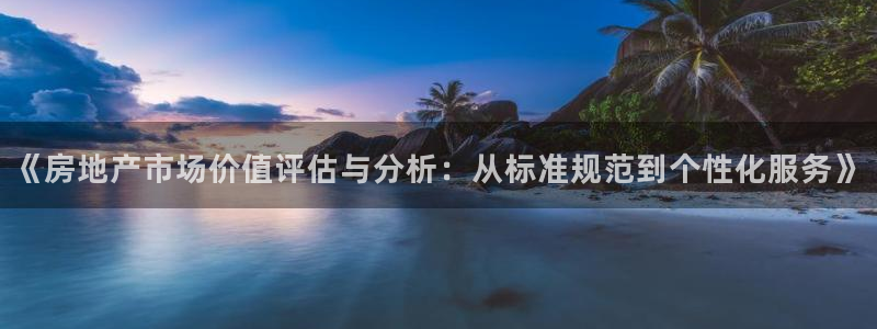 新宝5平台注册公司：《房地产市场价值评估与分析：从标准规范到