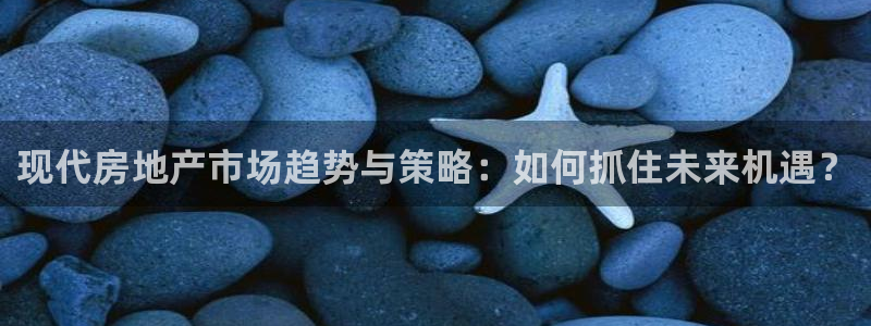 新宝5登录霸：现代房地产市场趋势与策略：如何抓住未来机遇？